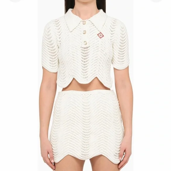 casablanca | Dresses | Casablanca White 2 Piece Set | Poshmark